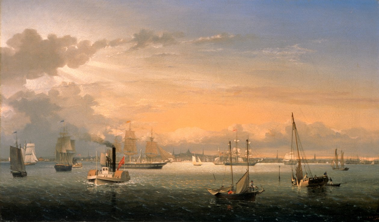 Puerto de Boston de Fitz Henry Lane