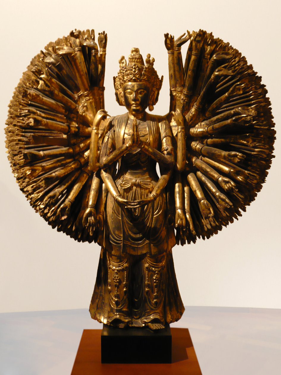 Bodhitsattva Avalokitesvara (Guanyin), China, Cinco Dinastías, 907-960 de Five Dynasties Chinese School