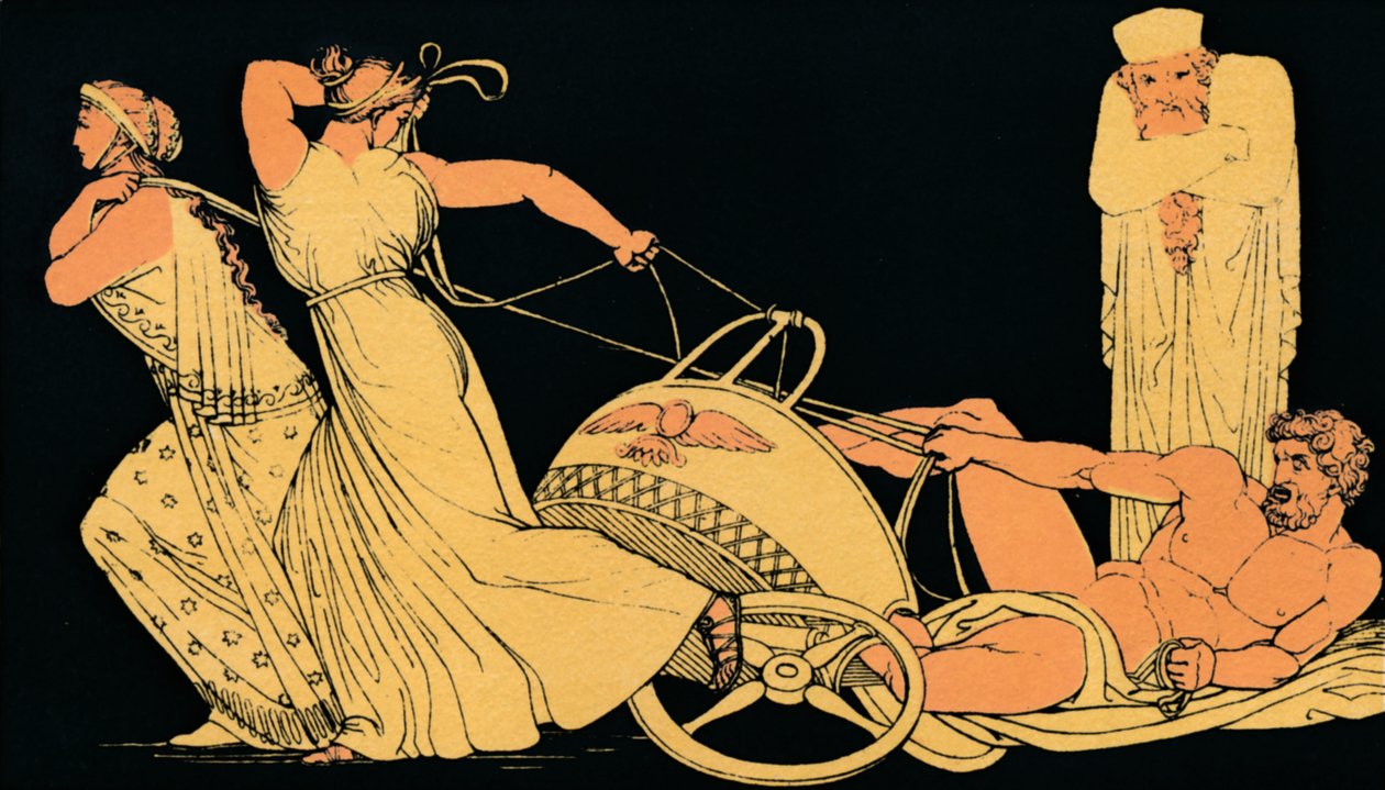 El sueño de Atossa de Flaxman
