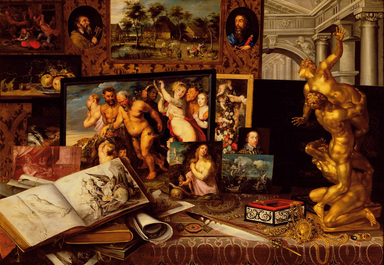 El gabinete de arte del príncipe real Vladislav Sigismund Vasa, 1626 de Flemish School