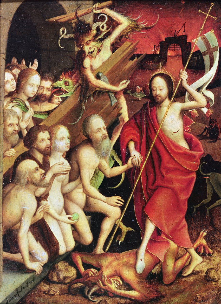 El descenso al limbo de Flemish School