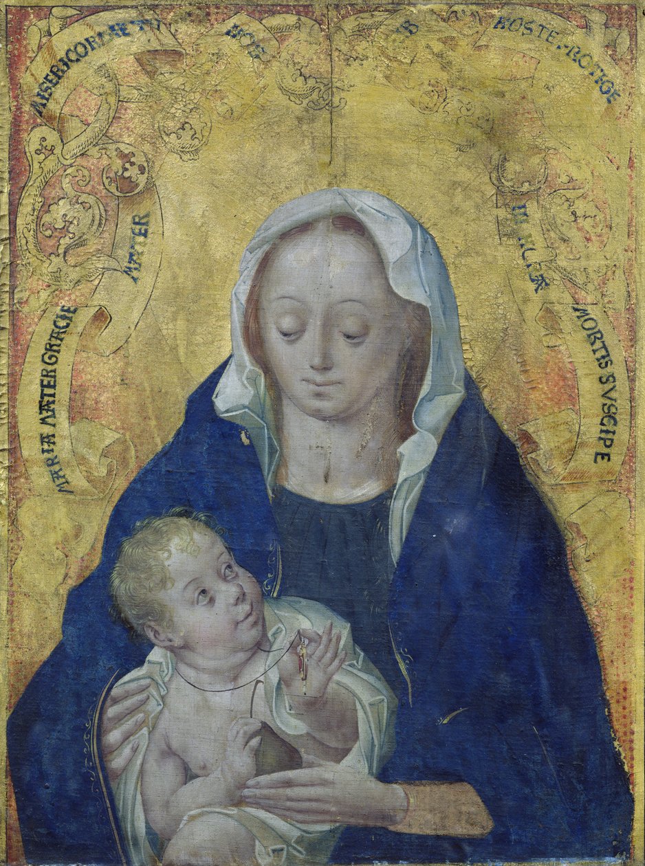 Virgen y Niño de Flemish School