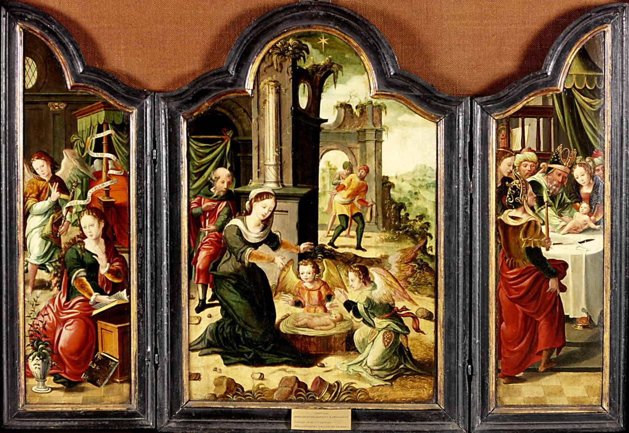 Natividad de Flemish School