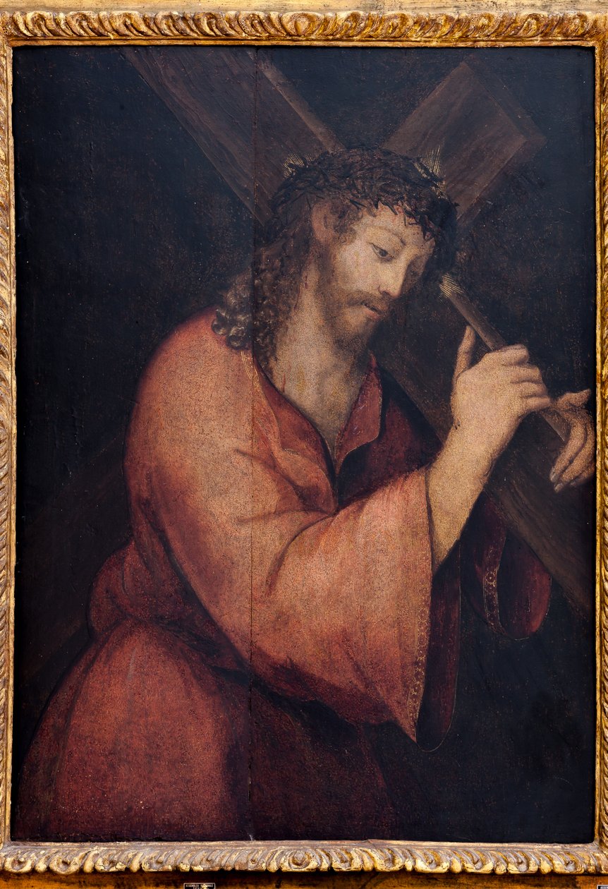 Cristo y la Cruz de Flemish School