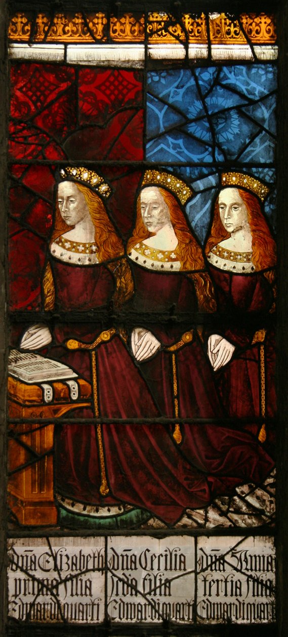Hijas del Rey Eduardo IV, c.1480 de Flemish School
