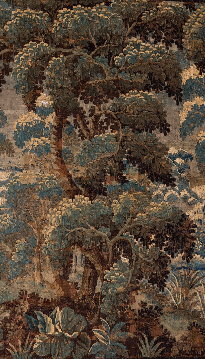 Tapiz flamenco. soportar. Finales del siglo XVII-principios del XVIII. Propiedad de la iglesia Sint-Walburgakerk Oudenaarde (Dekenij van de Sint-Walburga). de Flemish School