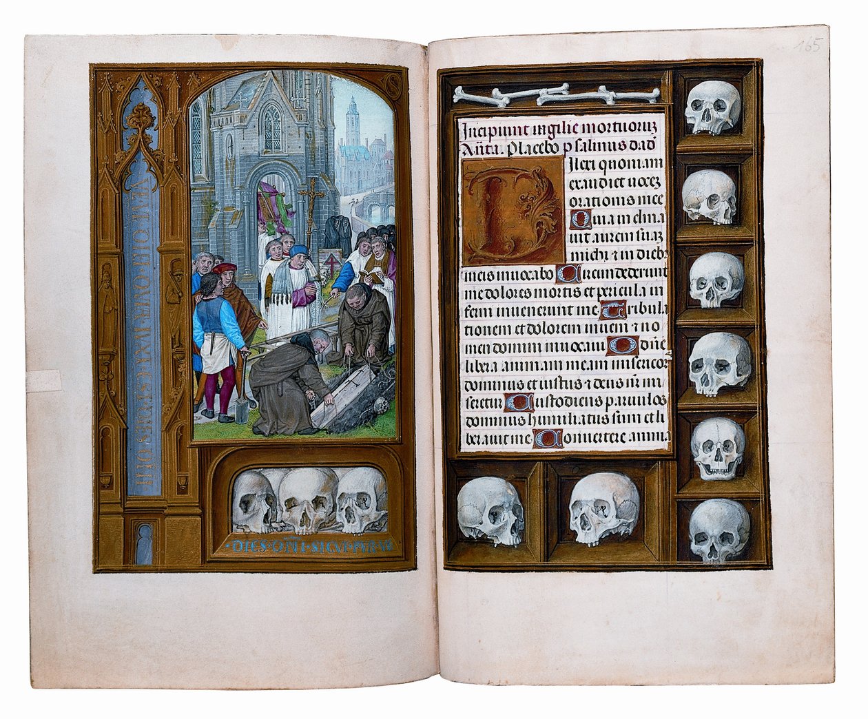 Folios del Libro de Horas Rothschild, Gante o Brujas, c.1505 de Flemish School