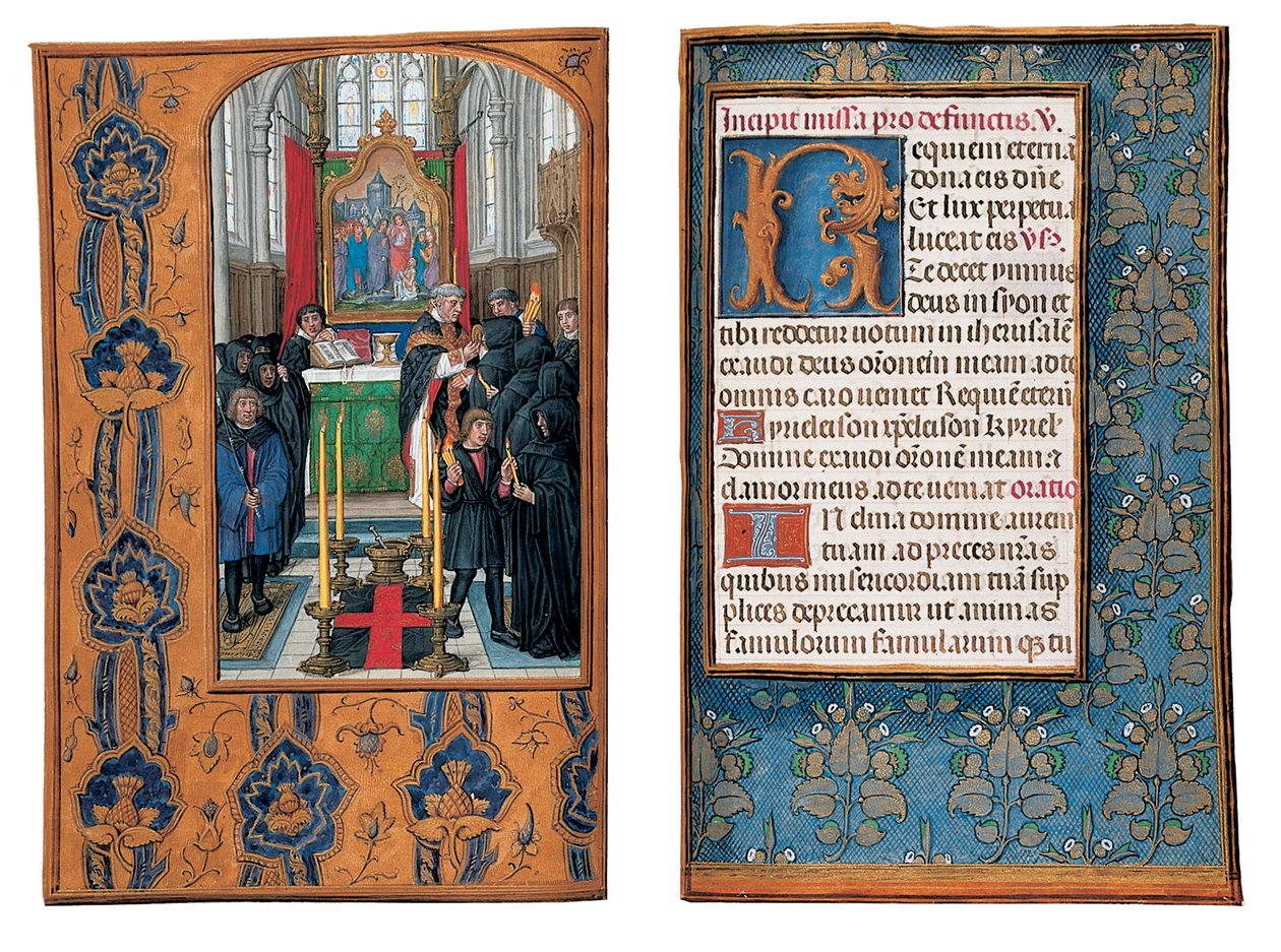 Folios del Libro de Horas Rothschild, Gante o Brujas, c.1505 de Flemish School