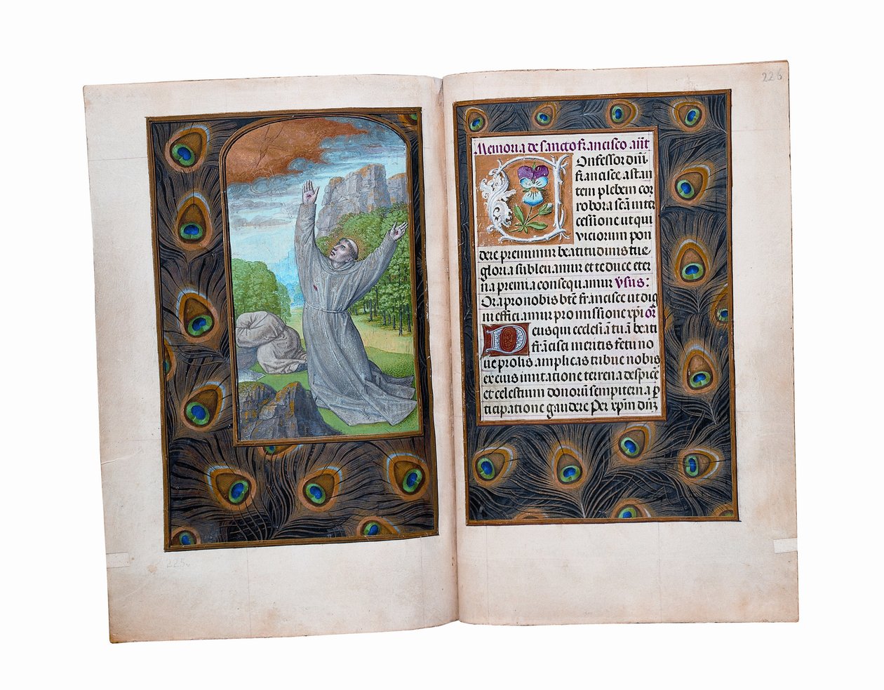 Folios del Libro de Horas de Rothschild, Gante o Brujas, c.1505 de Flemish School
