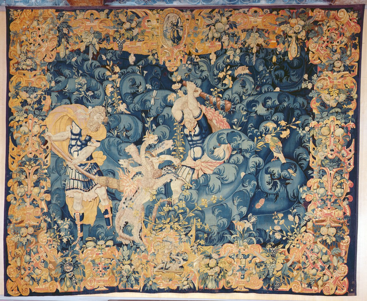 Hércules y la Hidra de Lerna, Taller de Audenarde de Flemish School