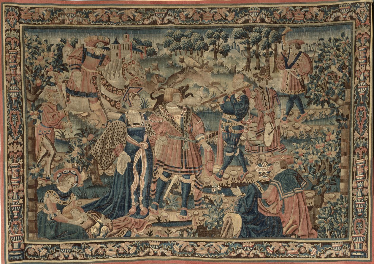 Caza de Flemish School