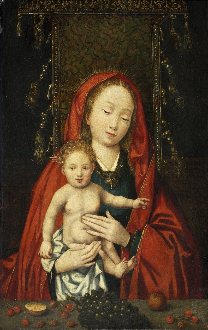 Madonna y Niño, c.1500 de Flemish School