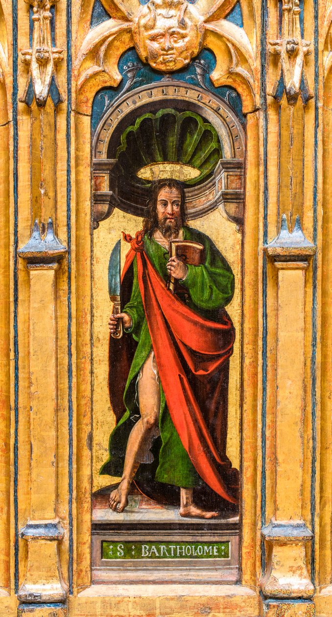 Arqueta relicario, San Bartolomé (Bartolomé) de Flemish School