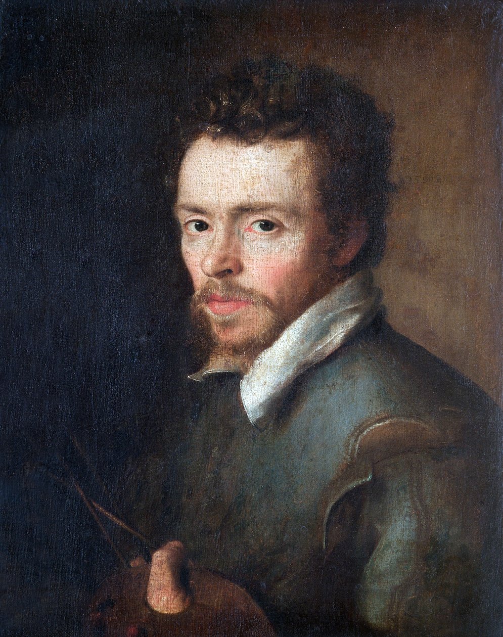 Autorretrato de un pintor desconocido de Flemish School