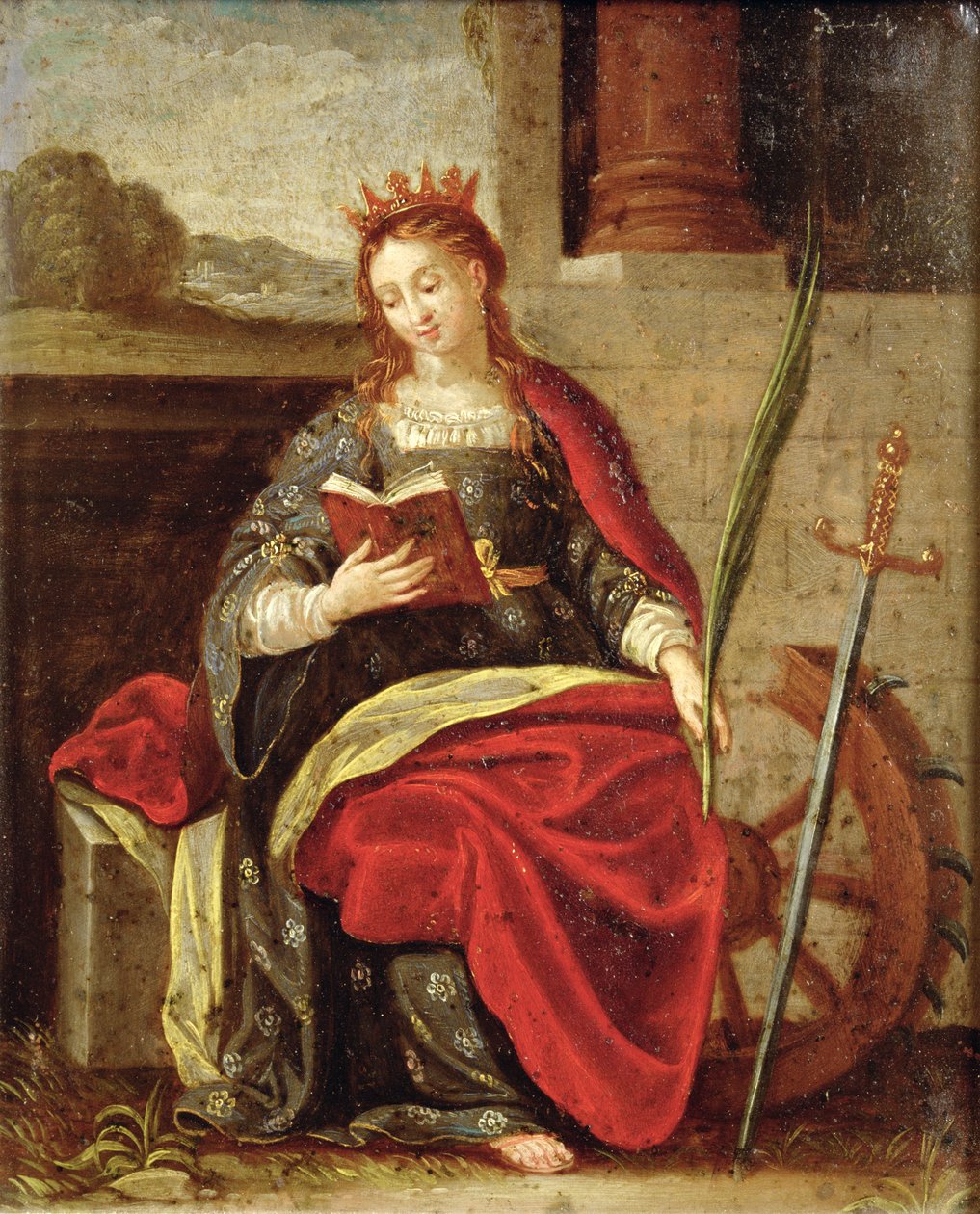 Santa Catalina de Alejandría de Flemish School