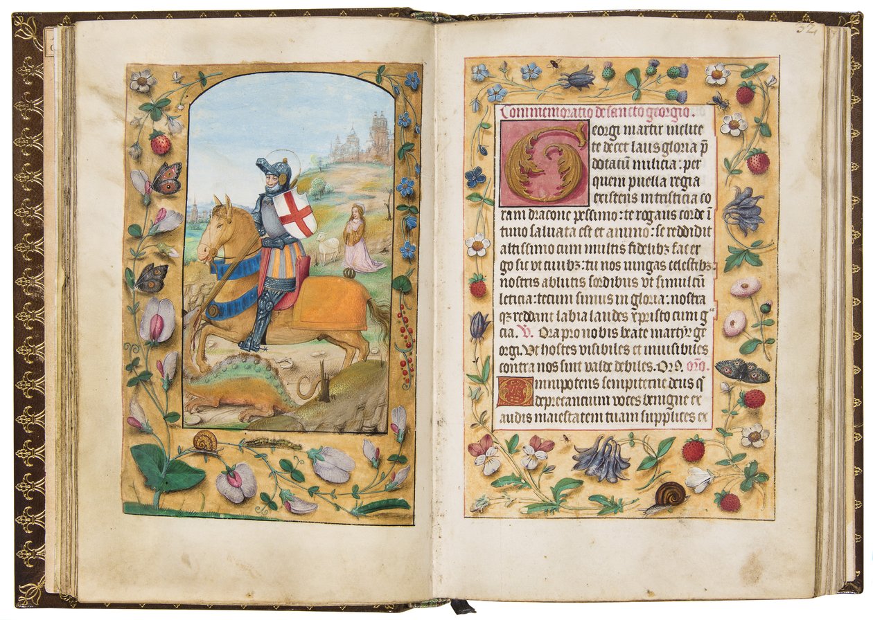 San Jorge, ilustración de 