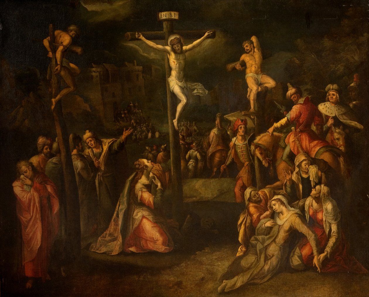 La Crucifixión, 1550?-1700 de Flemish School