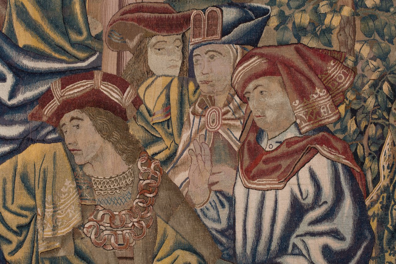 Tapiz de la Redención del Hombre (textil) de Flemish School