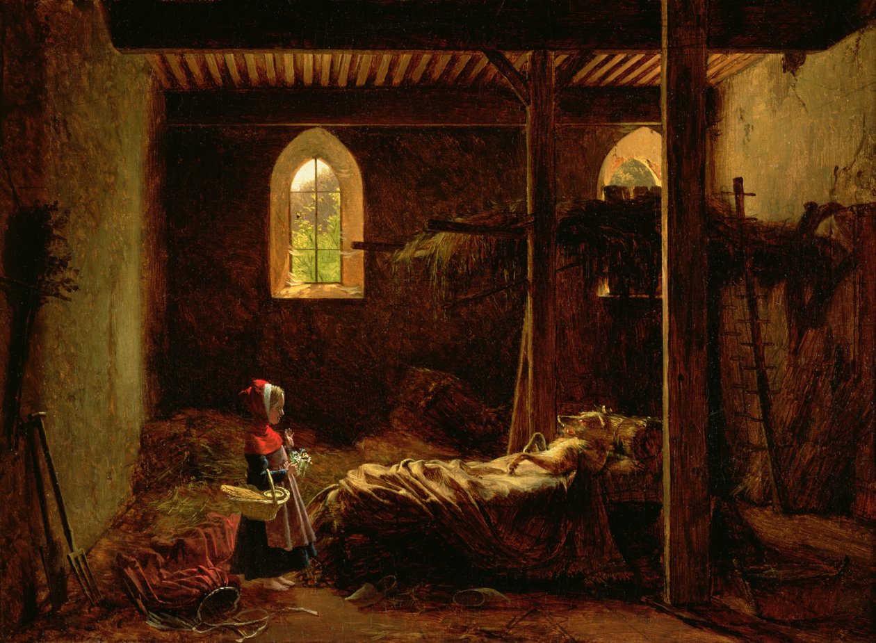 Caperucita Roja, c.1820 de Fleury François Richard
