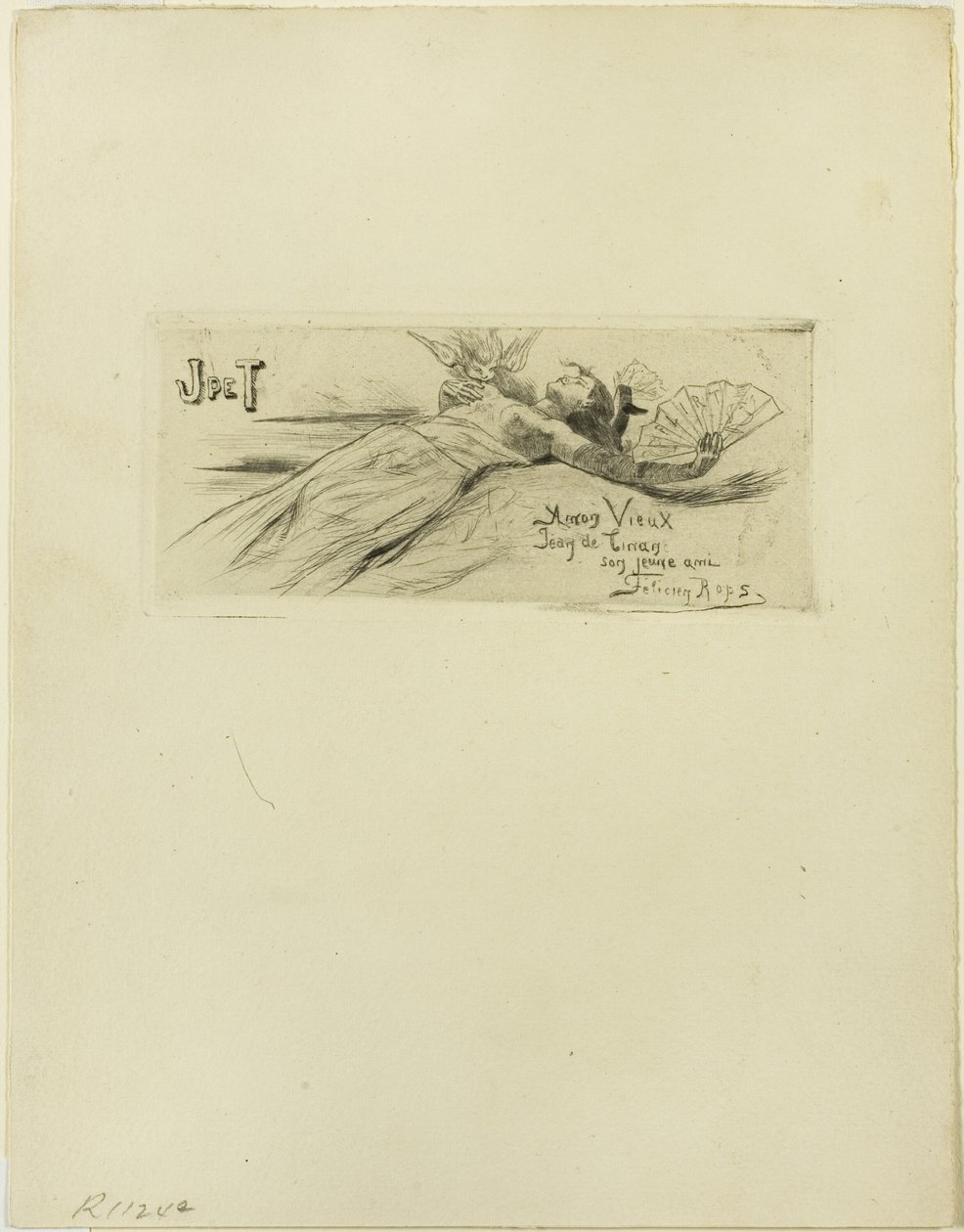 Coqueteo de Félicien Rops