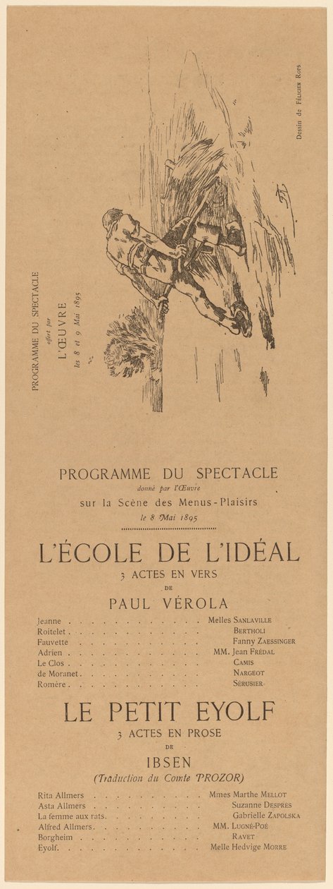La Escuela del Ideal, Le Petit Eyolf de Félicien Rops