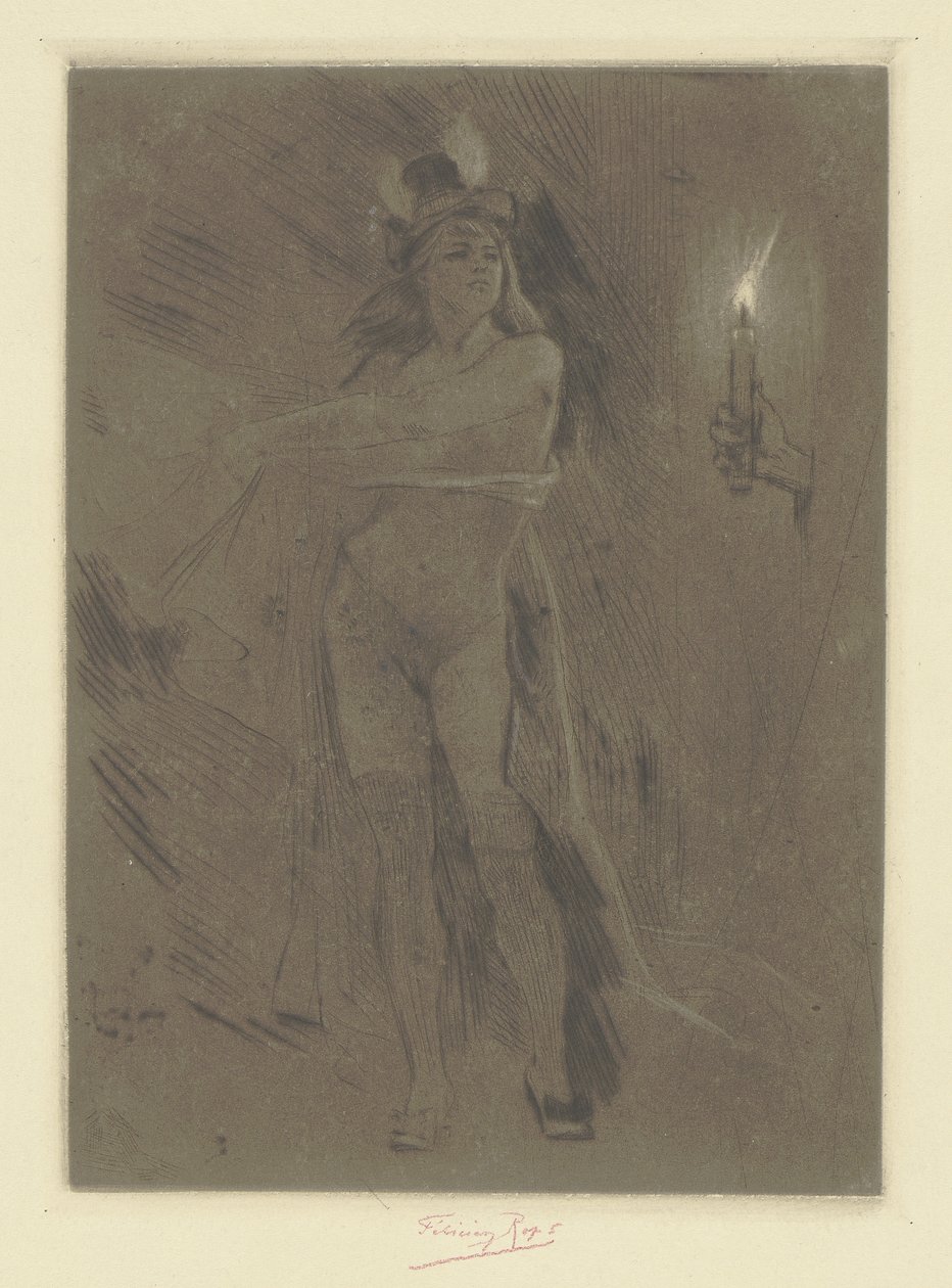 La venganza de una mujer de Félicien Rops