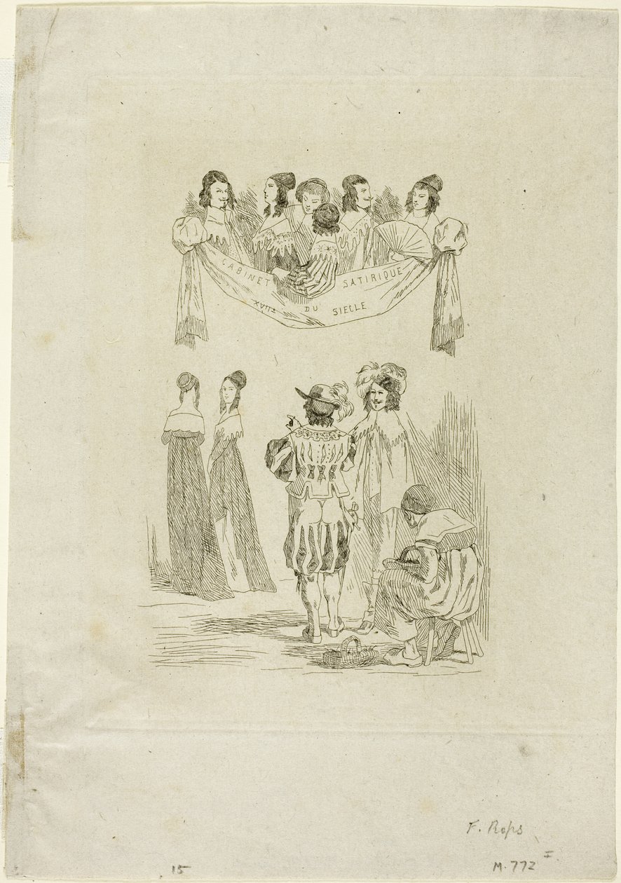 El gabinete satírico de Félicien Rops