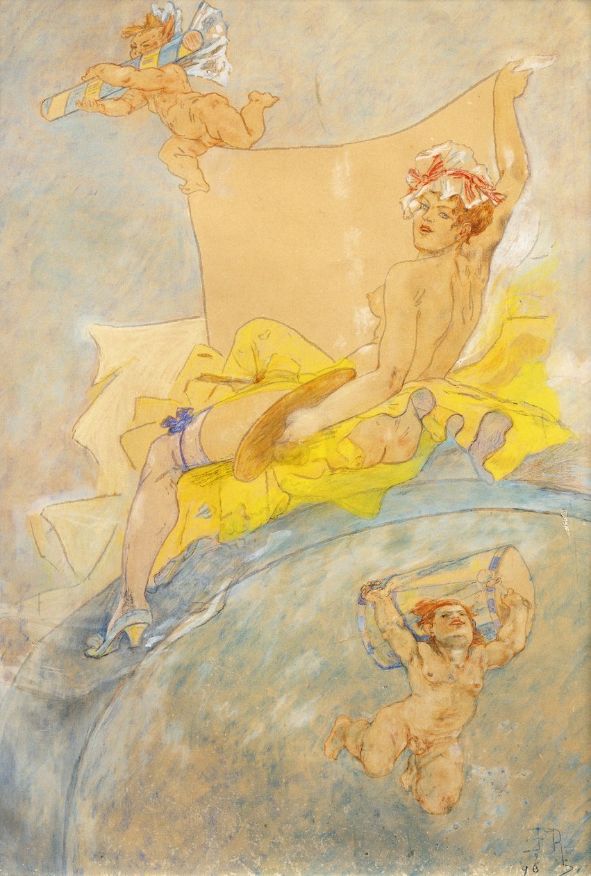 Póster para una exposición, 1896 de Félicien Rops