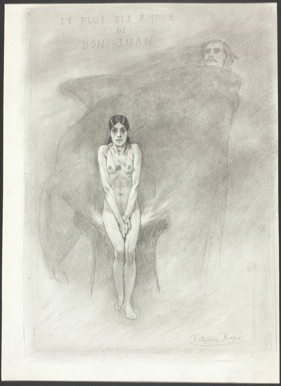El Mayor Amor de Don Juan de Félicien Rops