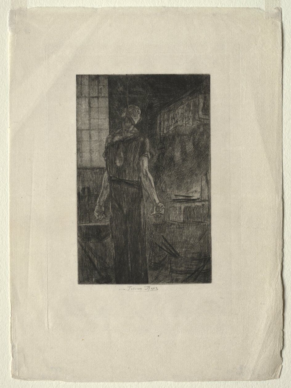 The Hanging of Levallois-Perret de Félicien Rops