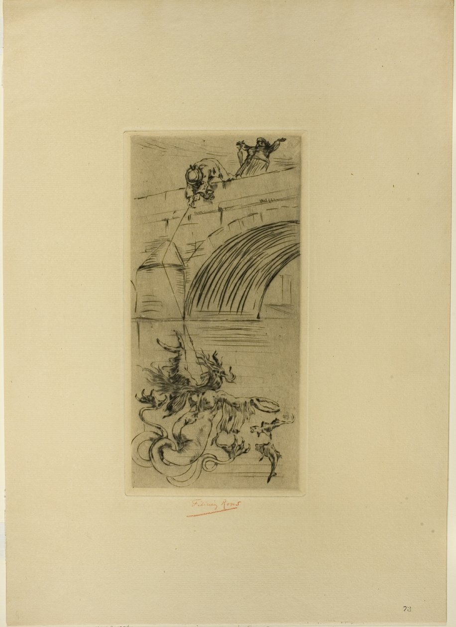 La Sirena de Félicien Rops