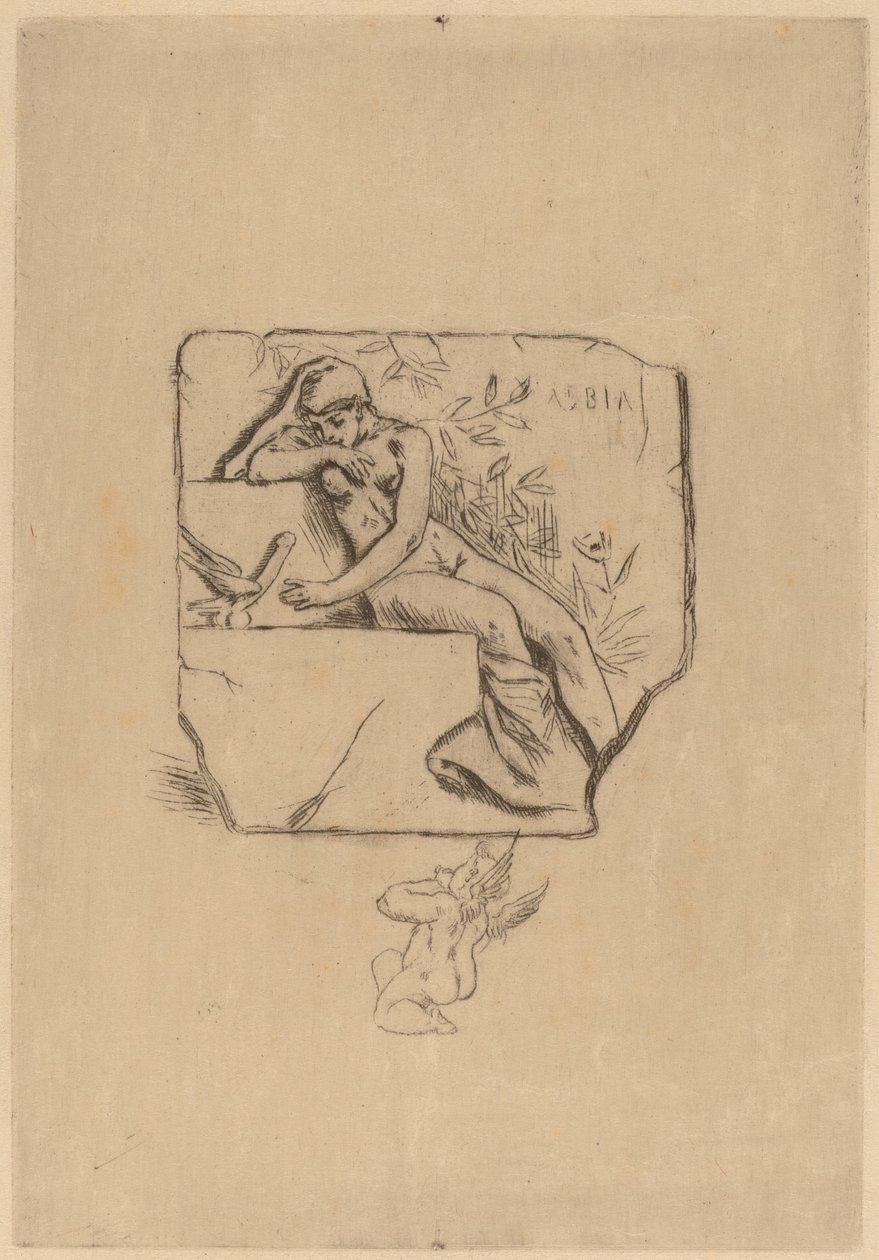 El gorrión de Lesbie de Félicien Rops