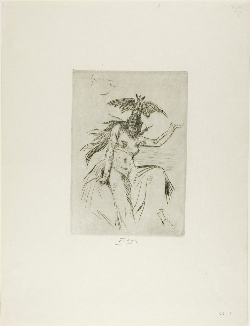 Guerrero de Félicien Rops