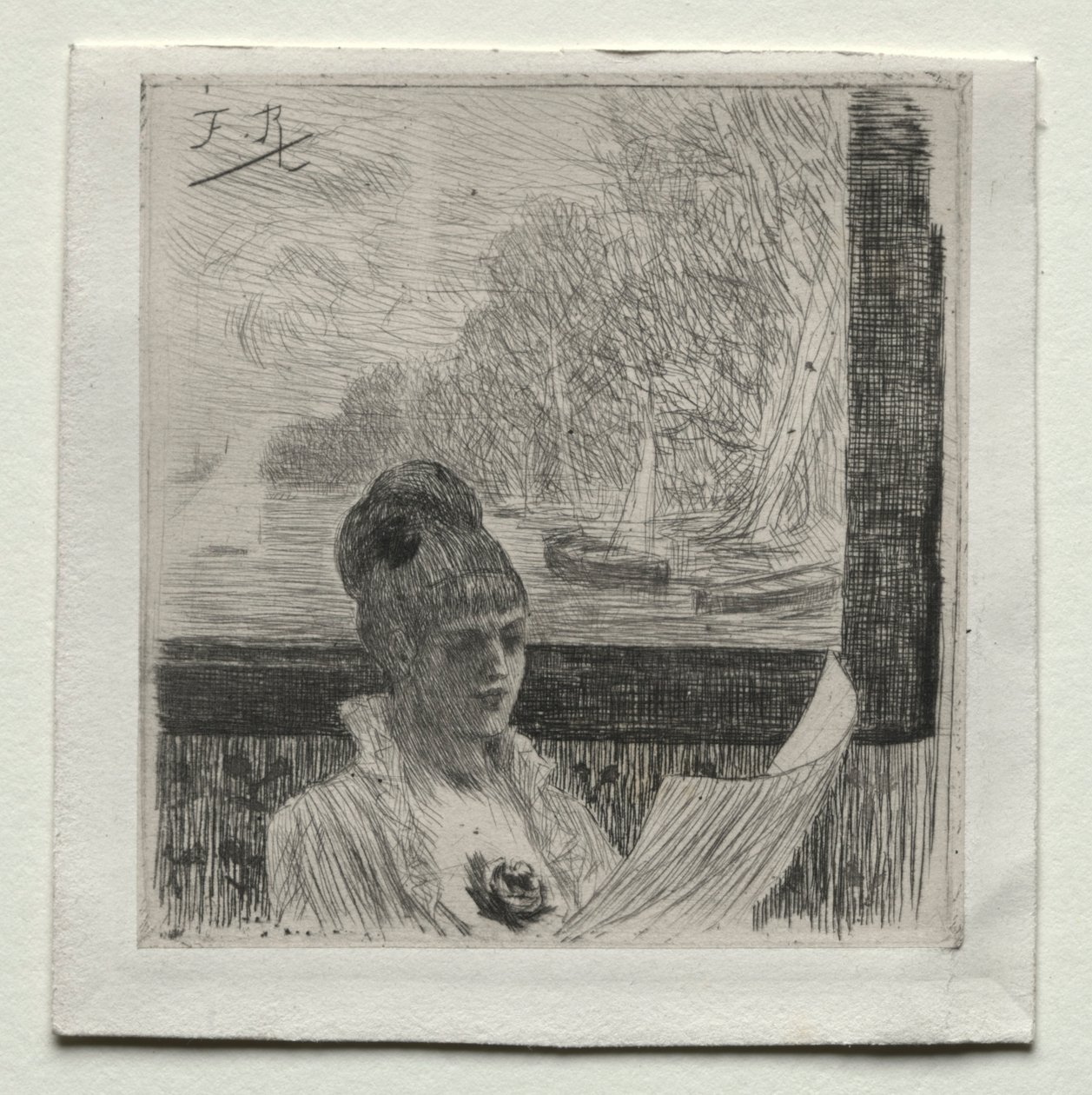 Joven Mujer de Félicien Rops