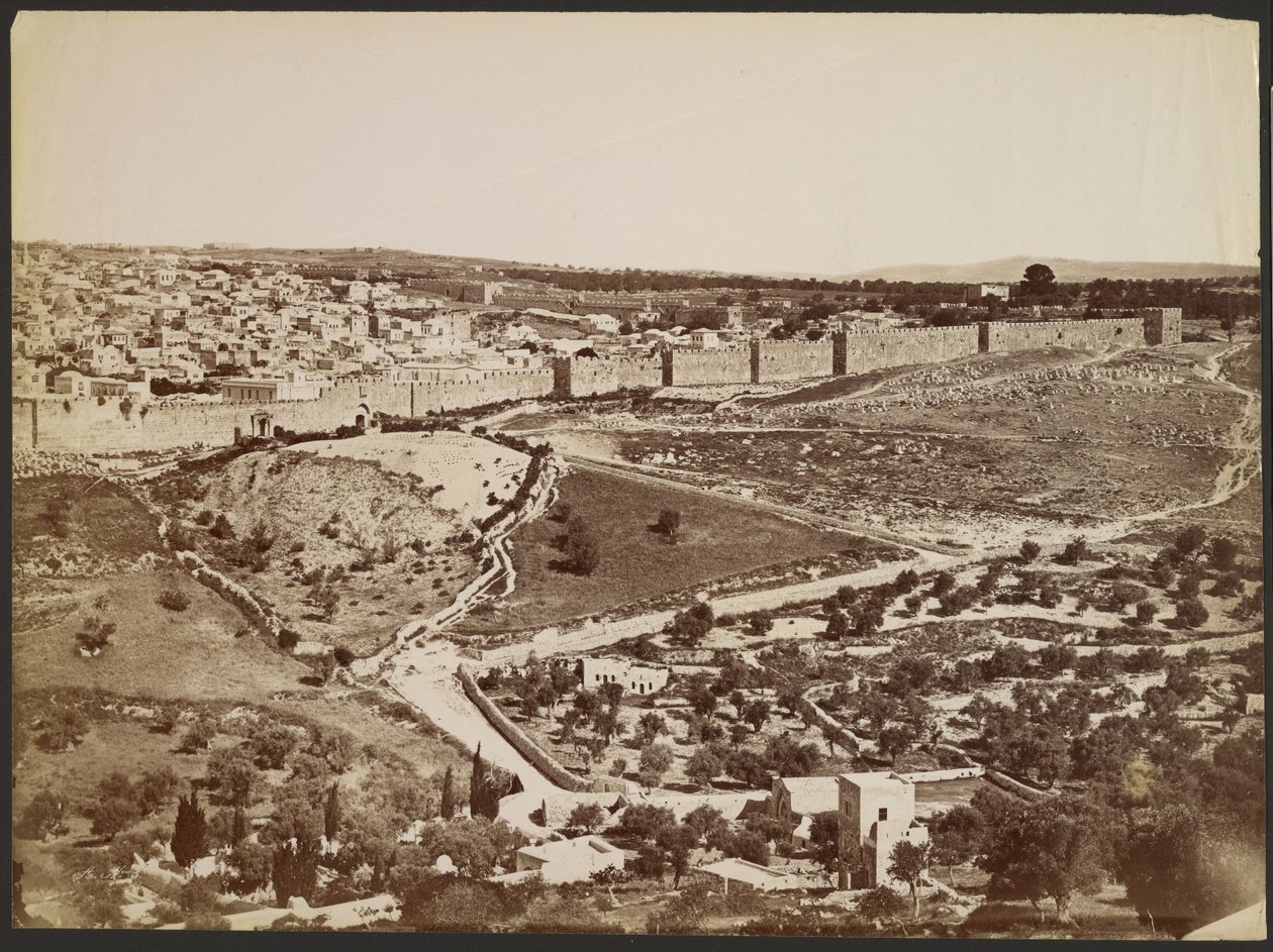 [Jerusalén] de Félix Bonfils