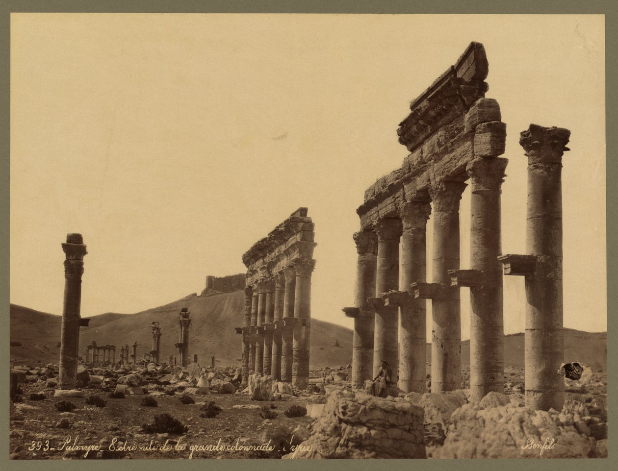 Parte de la Gran Columnata, Qala