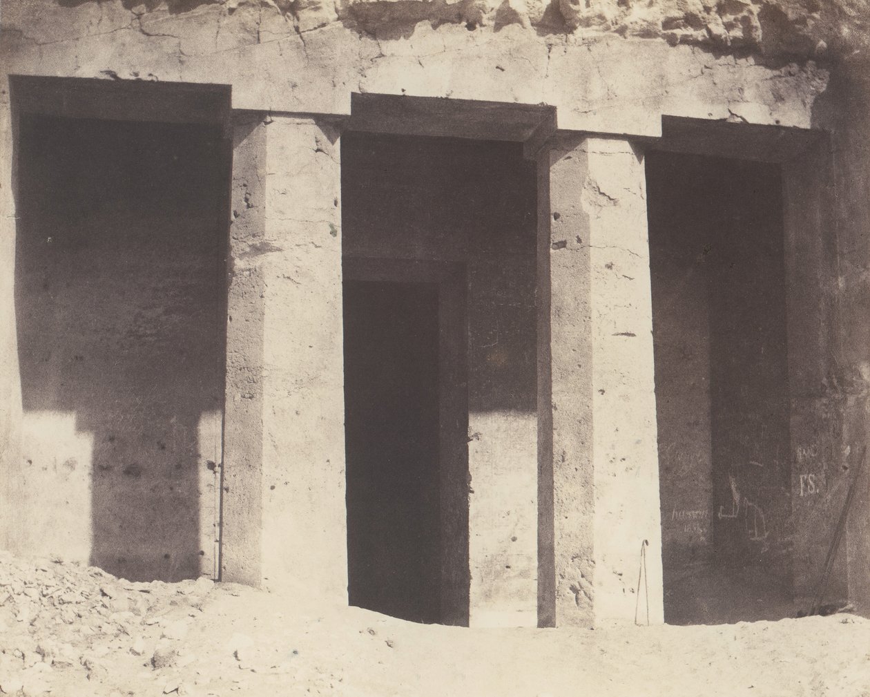 Béni-Haçan, Arquitectura Hipogea - Tumba de Amoneï de Félix Teynard