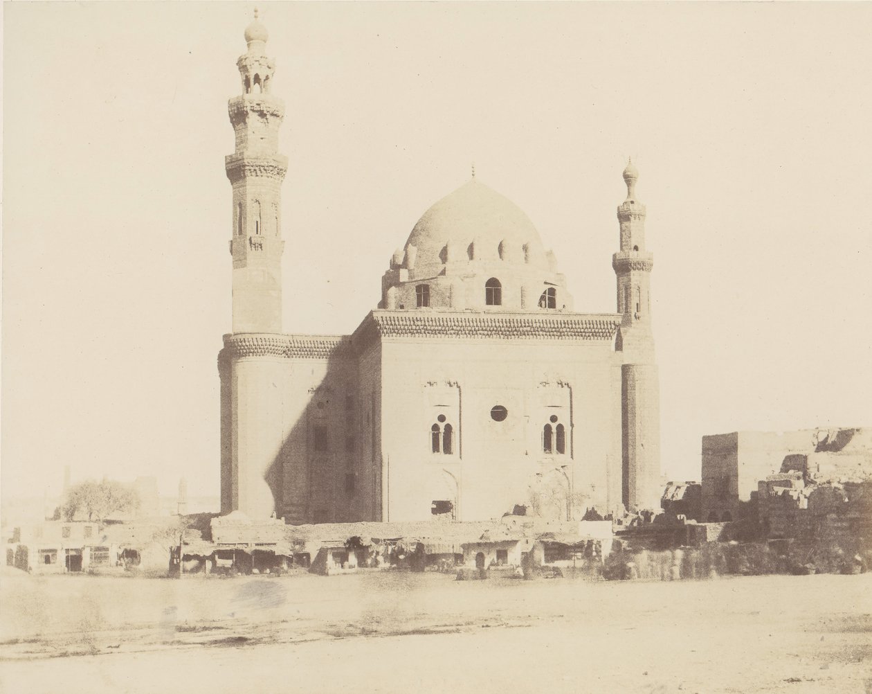 El Cairo, Mezquita del Sultán Hasan, la Tumba de Félix Teynard