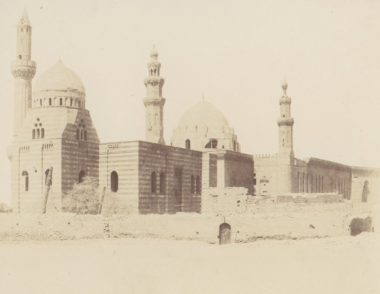 El Cairo, Mezquitas de Iscander-Pacha y del Sultán Haçan de Félix Teynard