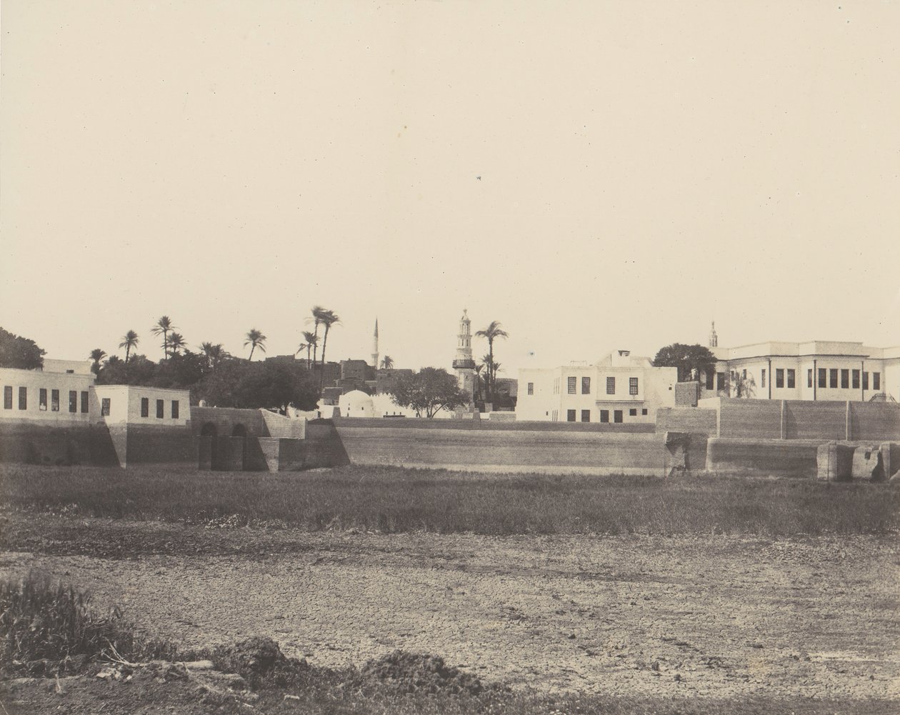 Syout, Construcciones Modernas - el Diván, etc., 1851-52, impreso 1853-54. de Félix Teynard