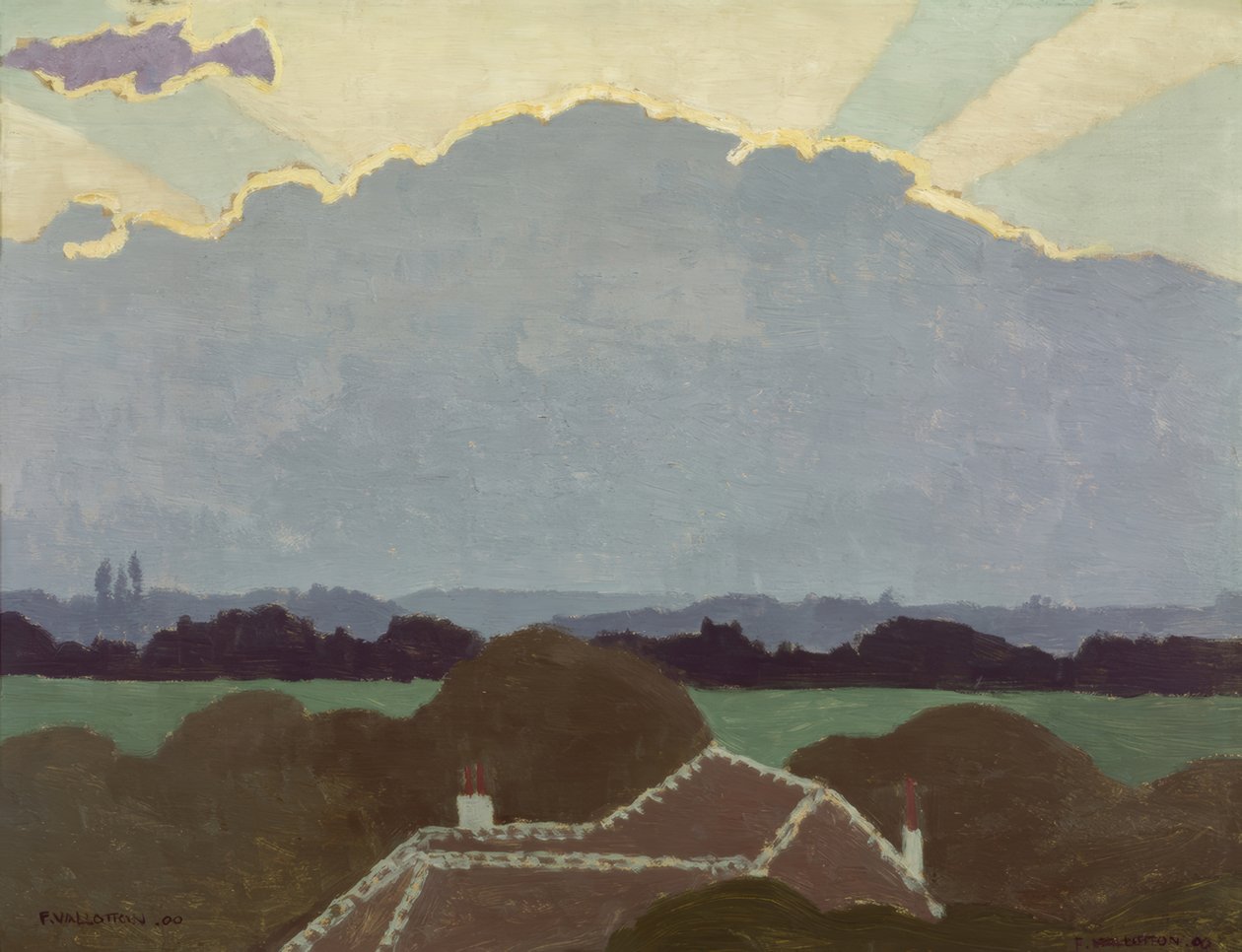 La gran nube de Félix Vallotton