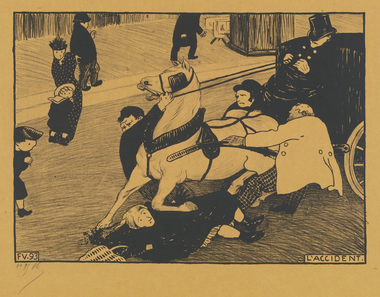 El accidente de Félix Vallotton