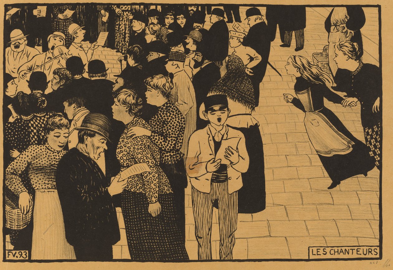 Les Chanteurs de Félix Vallotton