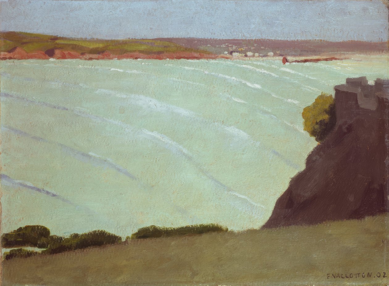 Desembocadura del Sena de Félix Vallotton