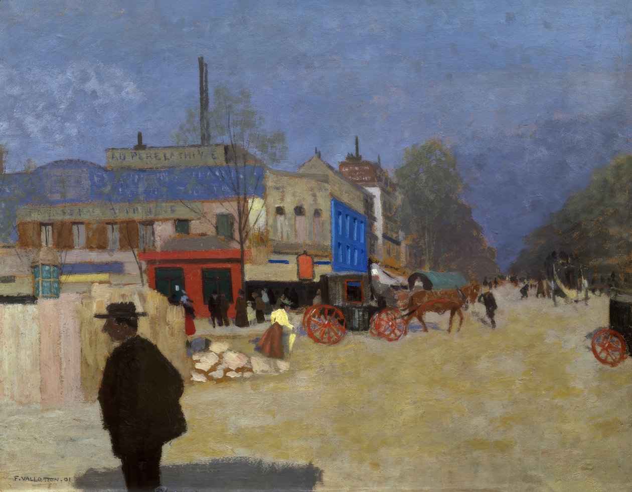 Plaza Clichy de Félix Vallotton