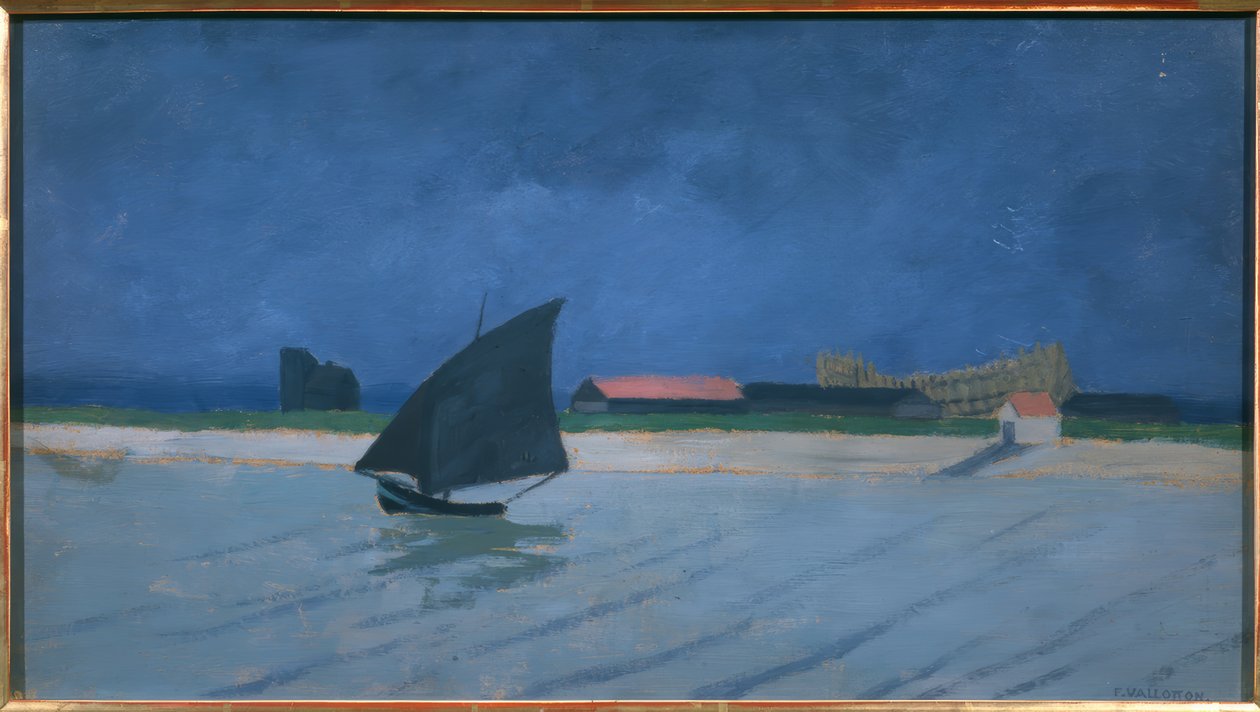 Paisaje marino de Félix Vallotton