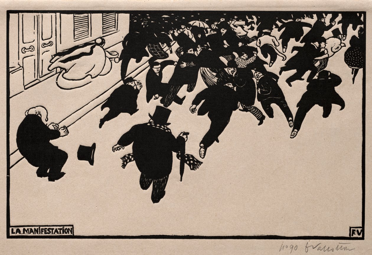 The Protest de Félix Vallotton