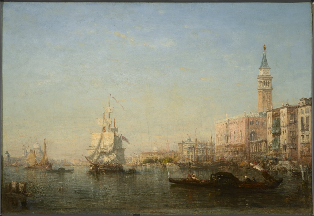 El Gran Canal, Venecia de Félix Ziem