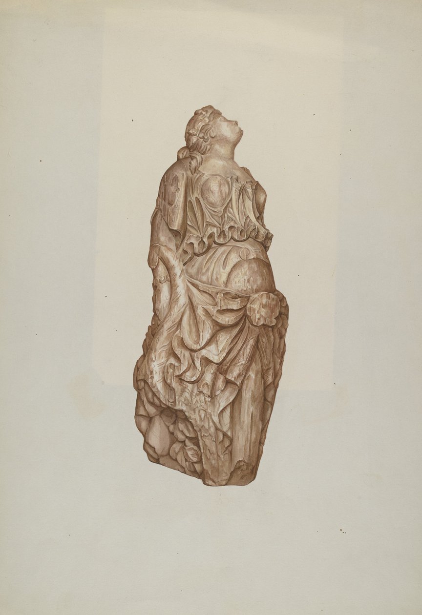 Figura de Proa de Flora Merchant