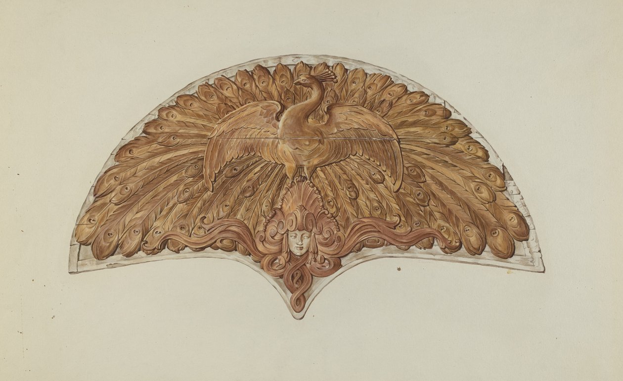 Decoración de Cabaña de Pavo Real de Flora Merchant